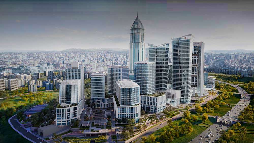 Стамбулдағы Үлкен қаржы орталығы