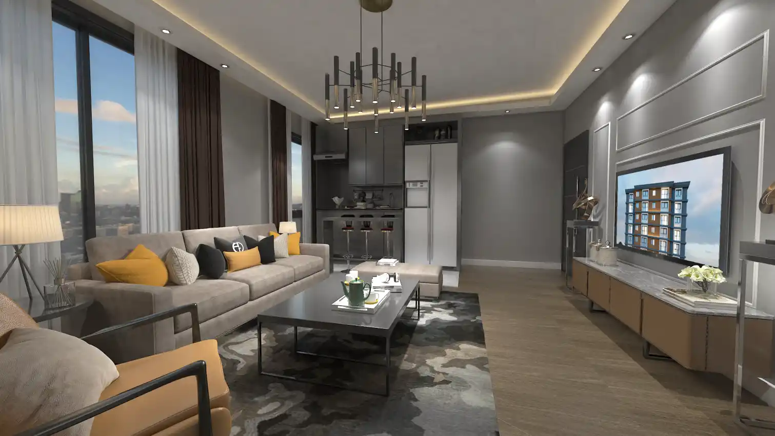 housebind Ыстамбұлдың орталығындағы жаңа тұрғын үй кешені