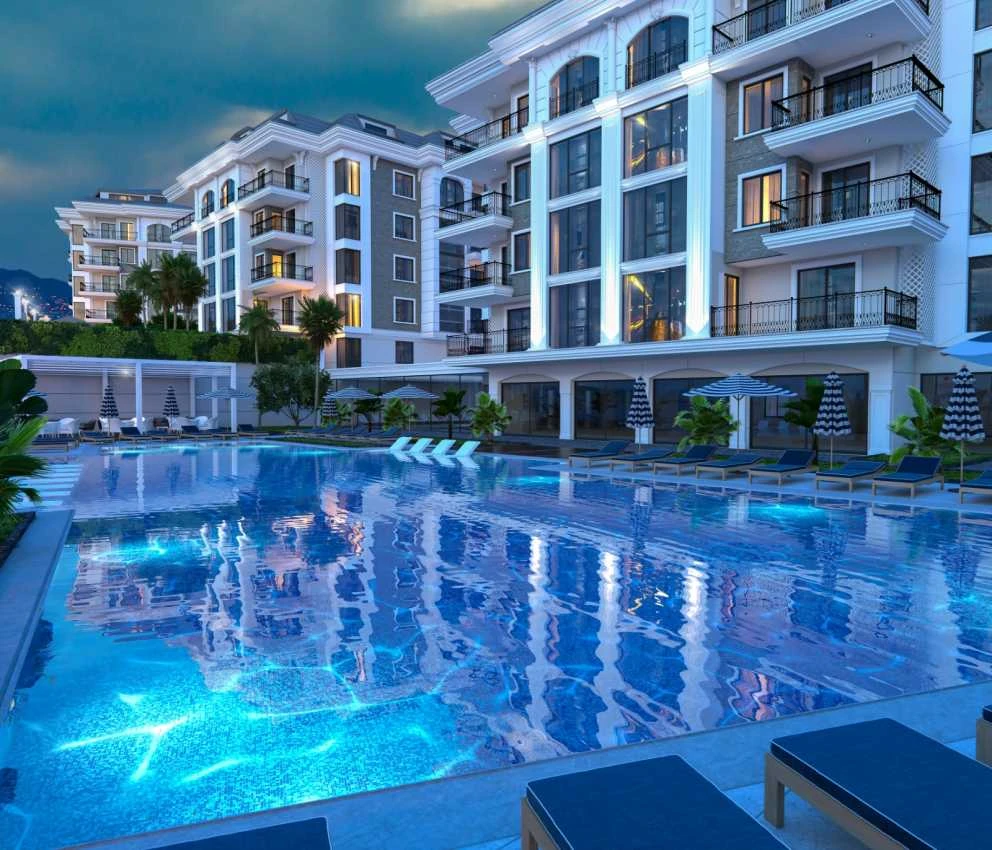 housebind Кең пәтерлері бар керемет кешен Oba\Alanya
