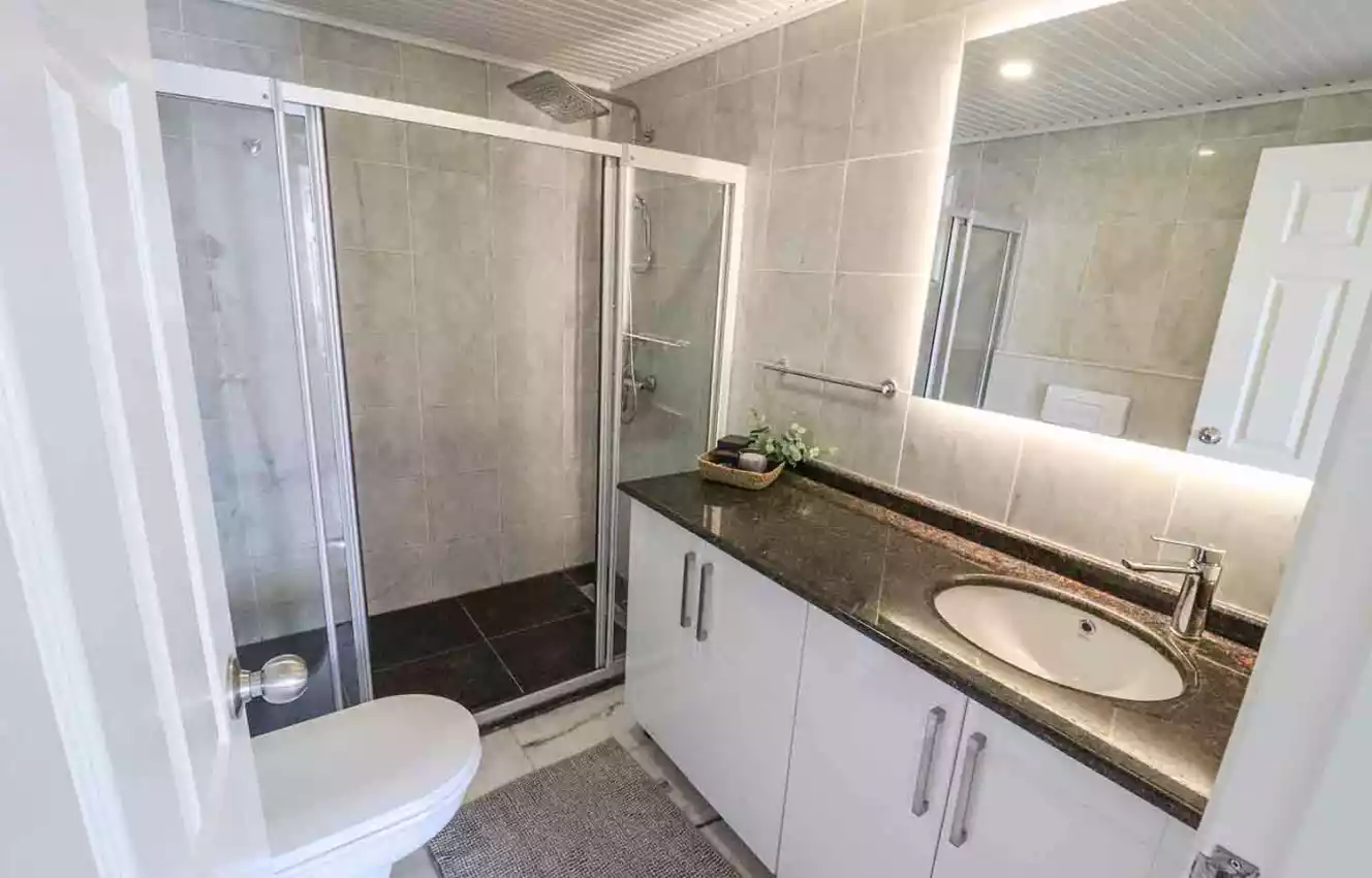 housebind Тосмур / Аланиядағы теңіз жағасындағы жиһаздалған пәтер 3+1