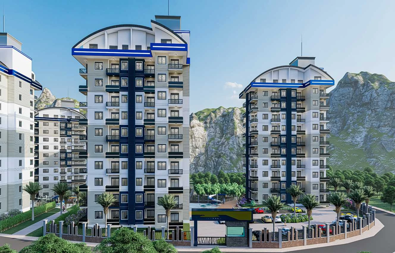 housebind Үлкен ауқымды люкс тұрғын үй кешені Авсаллар / Алания