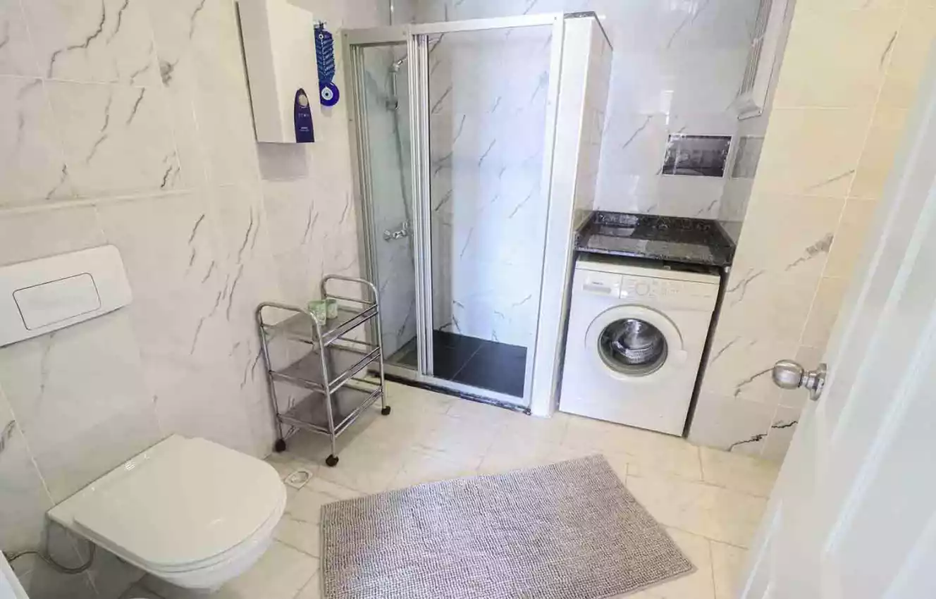 housebind Тосмур / Аланиядағы теңіз жағасындағы жиһаздалған пәтер 3+1