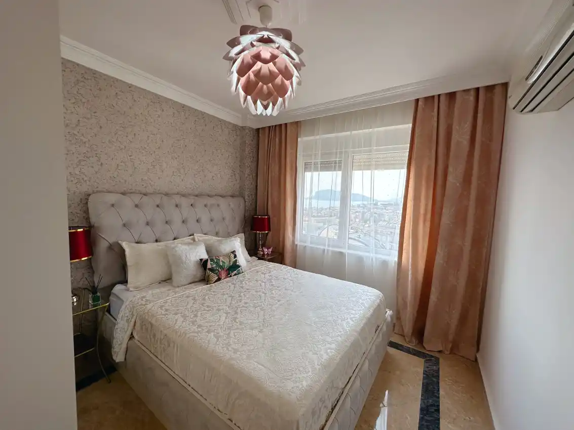 housebind Толығымен жөнделген және жиһаздалған пәтер 2 + 1 Тосмур/ Алания