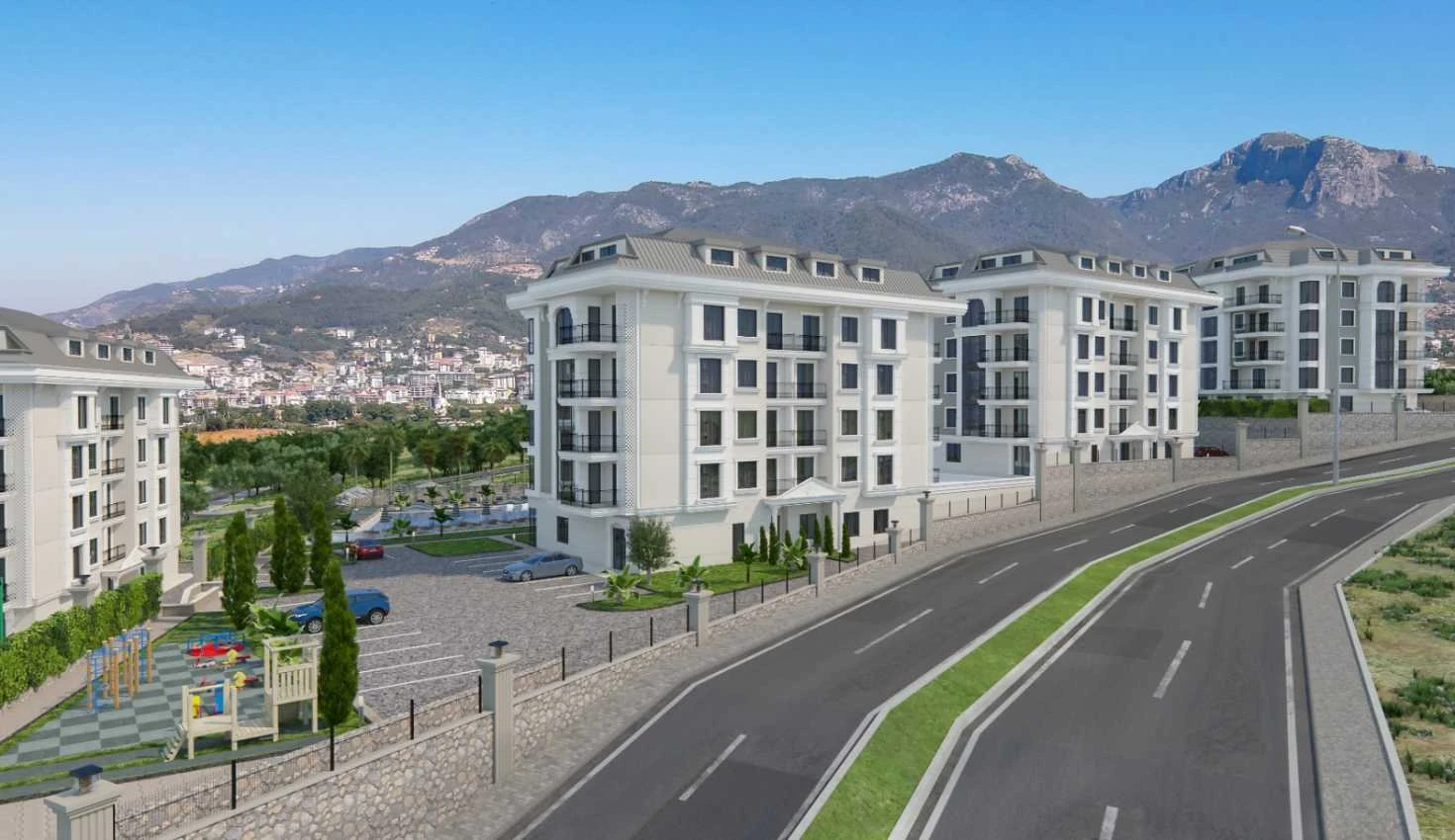 housebind Кең пәтерлері бар керемет кешен Oba\Alanya
