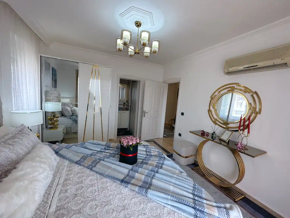 housebind Толығымен жөнделген және жиһаздалған пәтер 2 + 1 Тосмур/ Алания