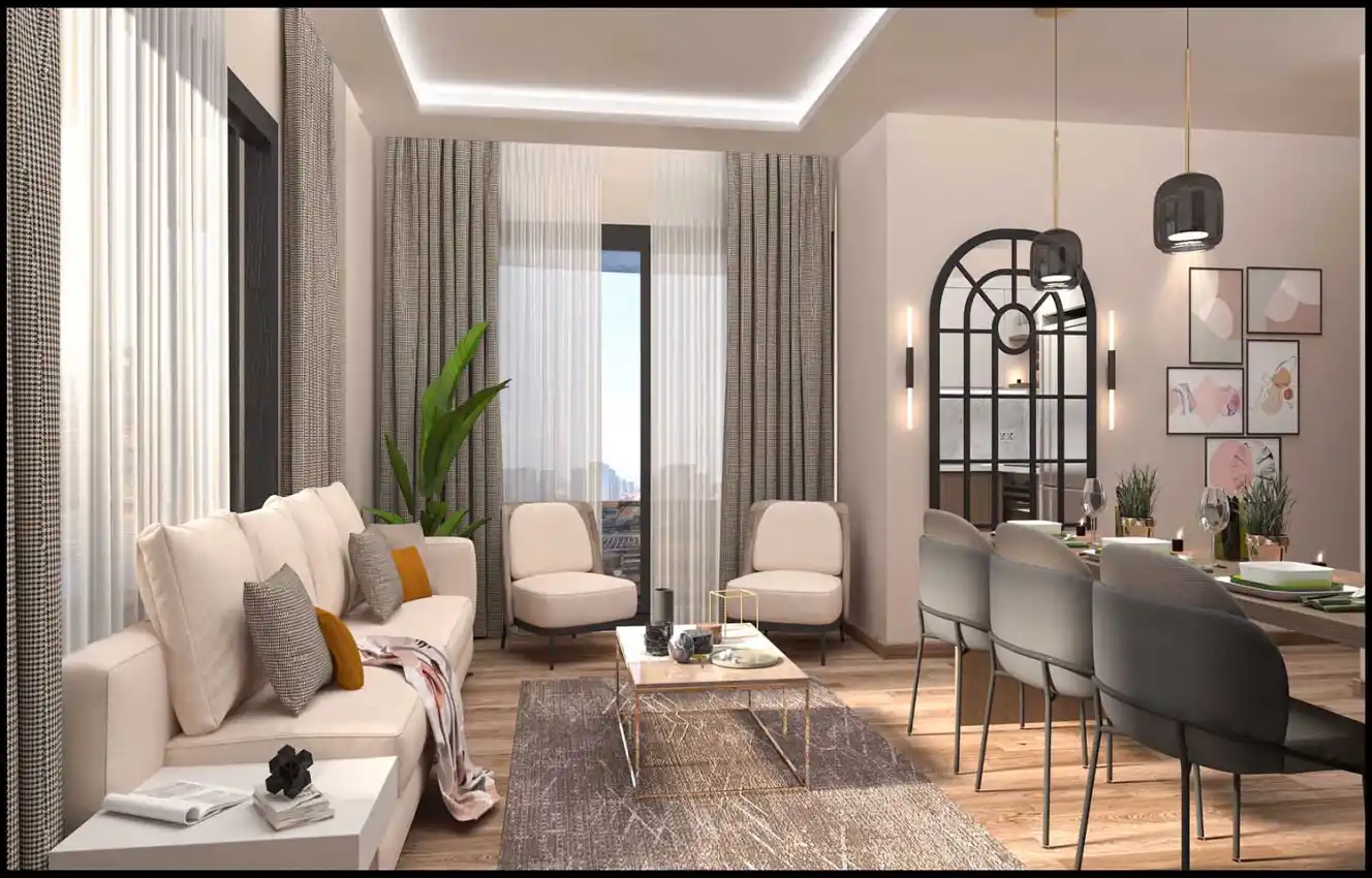 housebind Премиум класстағы заманауи тұрғын үй кешенінің жаңа жобасы