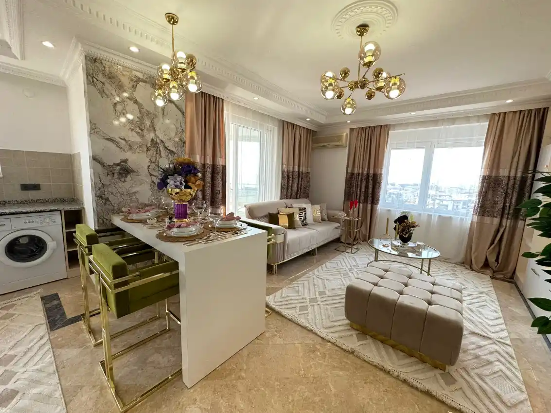 housebind Толығымен жөнделген және жиһаздалған пәтер 2 + 1 Тосмур/ Алания