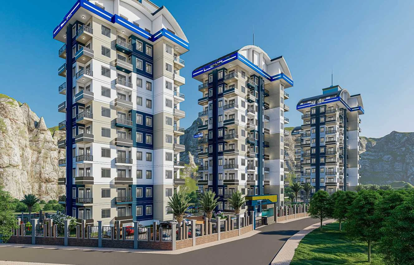housebind Үлкен ауқымды люкс тұрғын үй кешені Авсаллар / Алания