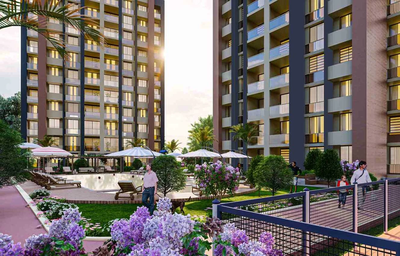 housebind Премиум класстағы заманауи тұрғын үй кешенінің жаңа жобасы