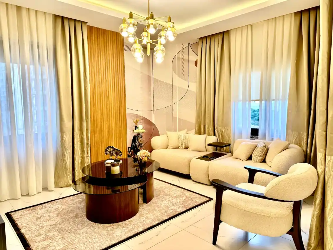 housebind Махмуттардың орталығындағы стильді жаңа дуплекс 2+1