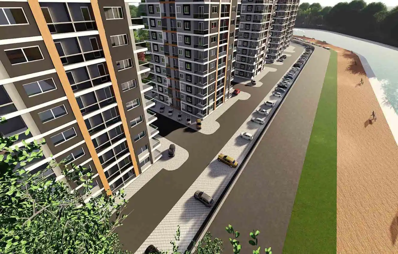 housebind Өзінің абаттандырылған аумағы бар кешен