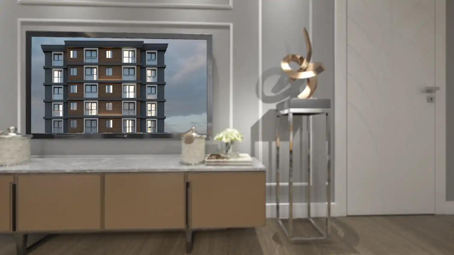 housebind Ыстамбұлдың орталығындағы жаңа тұрғын үй кешені