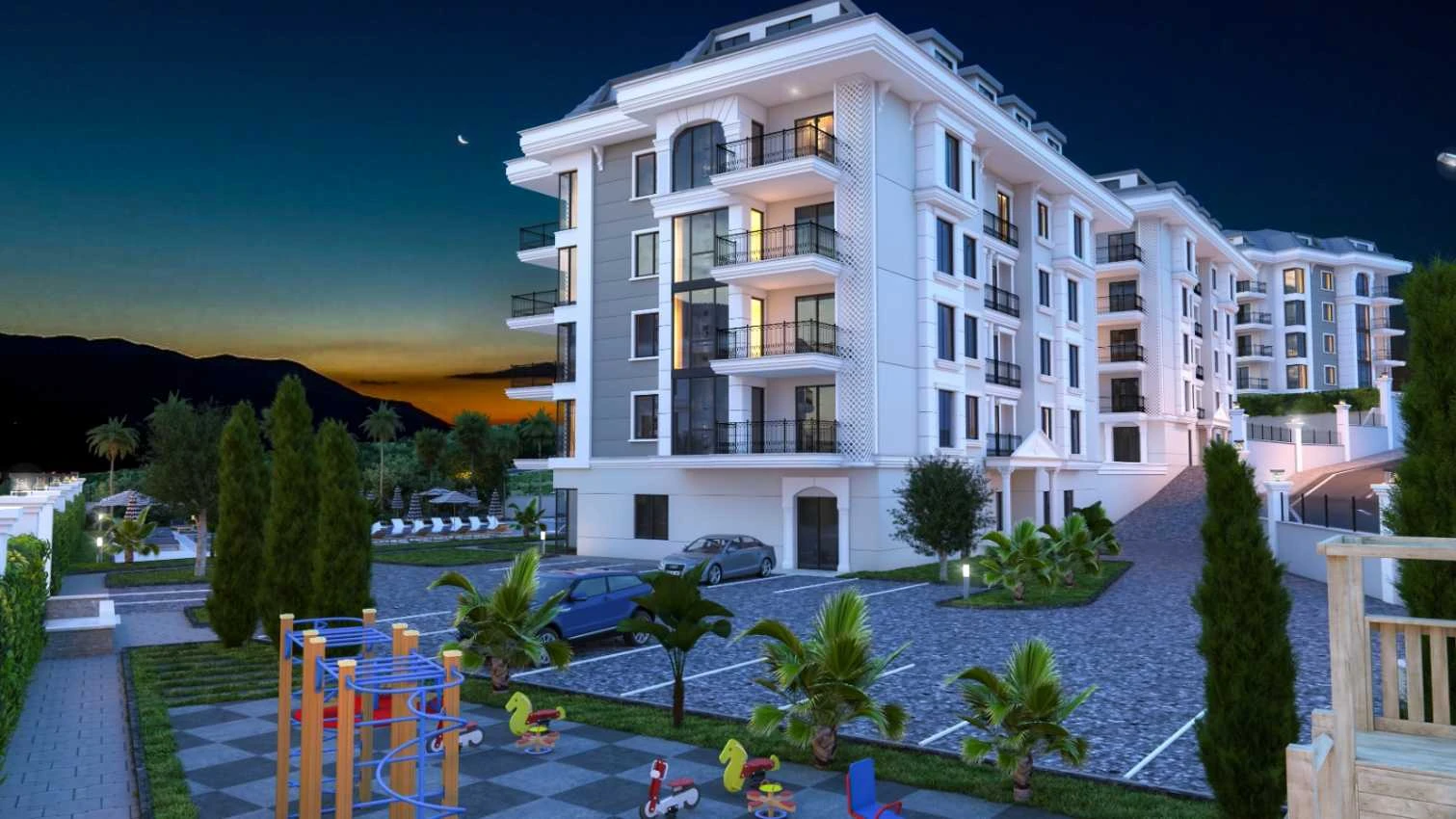 housebind Кең пәтерлері бар керемет кешен Oba\Alanya