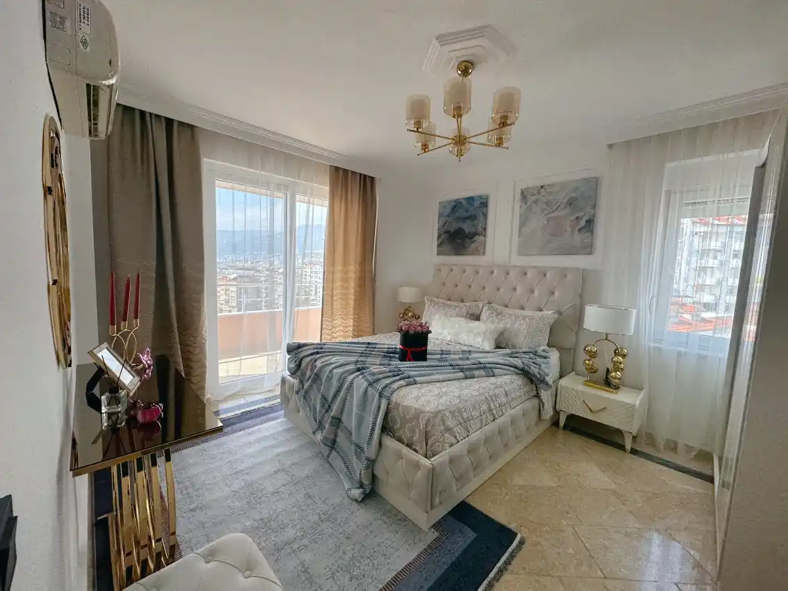 housebind Толығымен жөнделген және жиһаздалған пәтер 2 + 1 Тосмур/ Алания