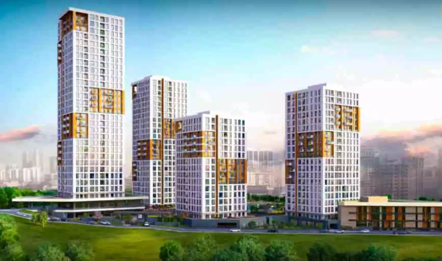 housebind Бейликдузу / Стамбулдағы сәнді инфрақұрылымы бар сәнді жоба