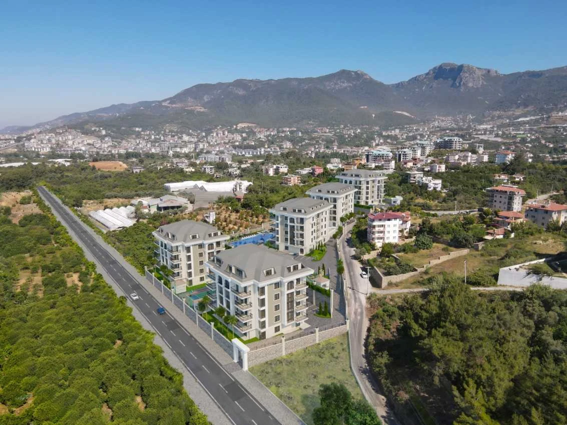 housebind Кең пәтерлері бар керемет кешен Oba\Alanya