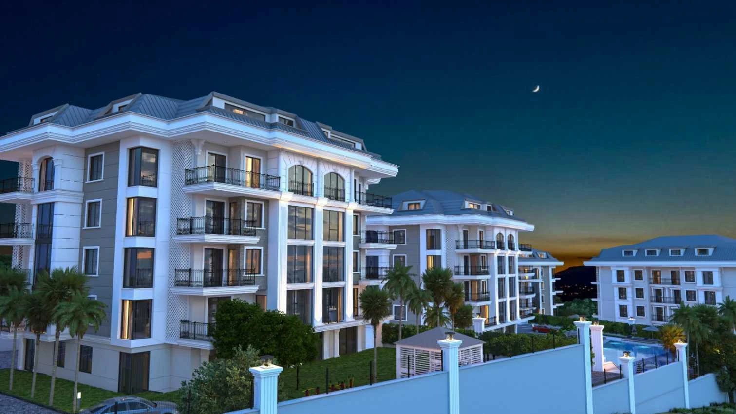 housebind Кең пәтерлері бар керемет кешен Oba\Alanya