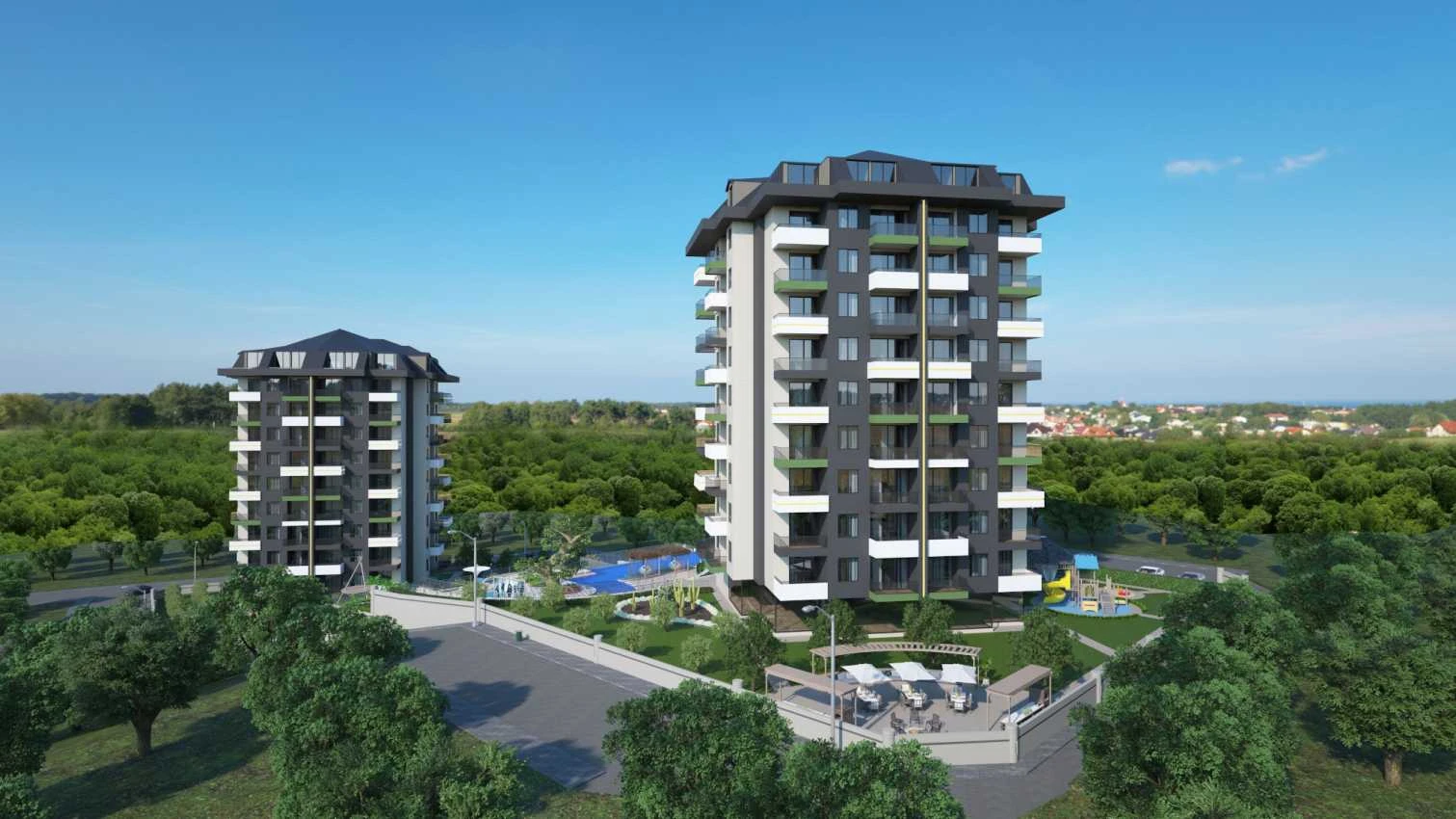 housebind Назарларыңызға Демирташ ауданындағы жаңа кешен ұсынамыз
