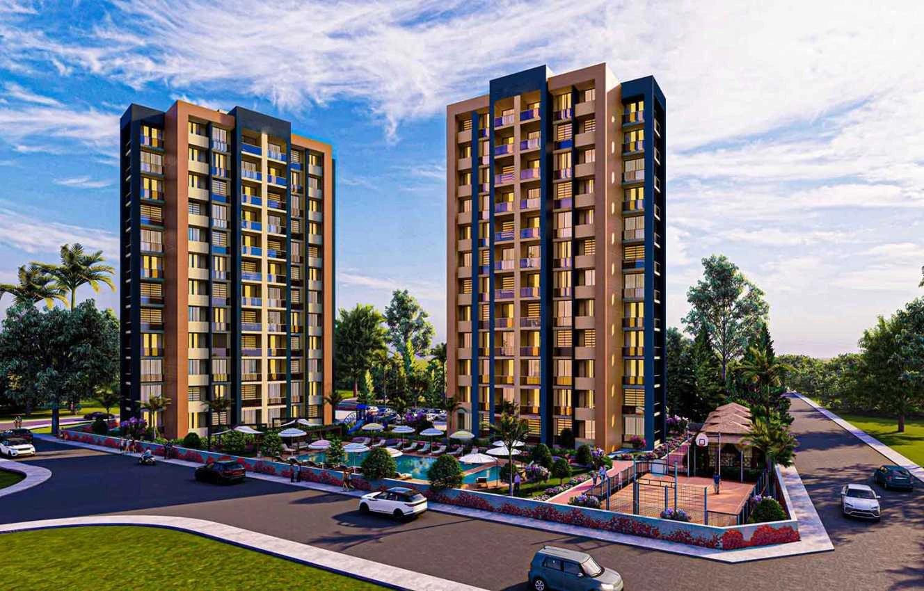 housebind Премиум класстағы заманауи тұрғын үй кешенінің жаңа жобасы