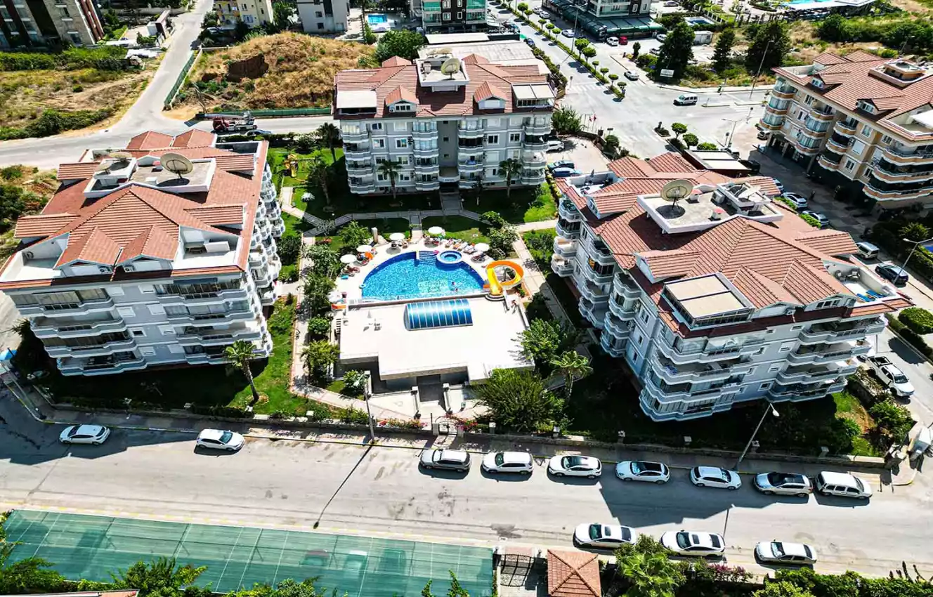housebind Оба / Алания қаласында 3+1 жиһаздалған дуплексті пәтер