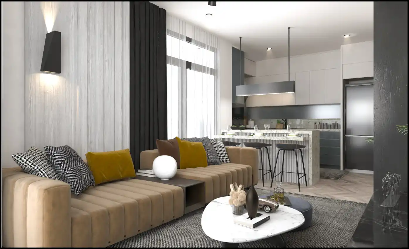 housebind Коджахасанлы / Мерсиндегі инвестициялық тартымды жаңа ұрпақ жобасы