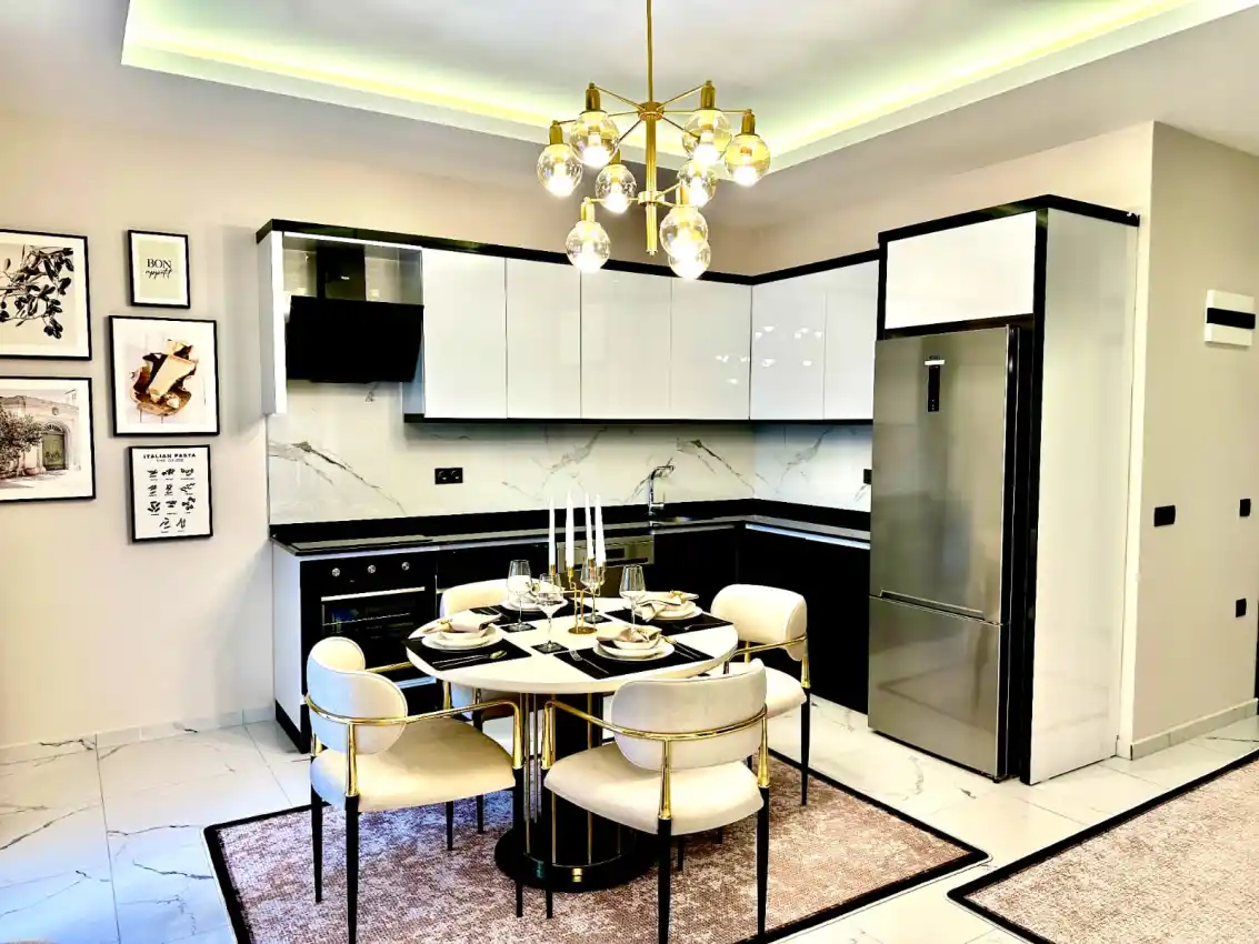 housebind Махмуттардың орталығындағы стильді жаңа дуплекс 2+1