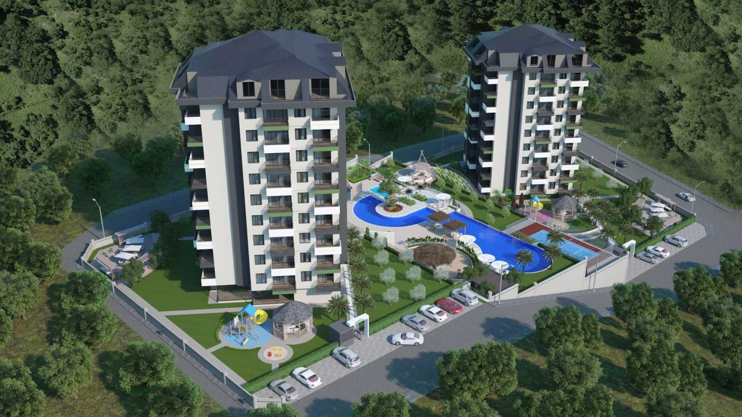 housebind Назарларыңызға Демирташ ауданындағы жаңа кешен ұсынамыз