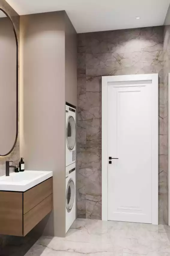 housebind Tепе/Алания аймағында орналасқан көркем көрінісі бар жоба