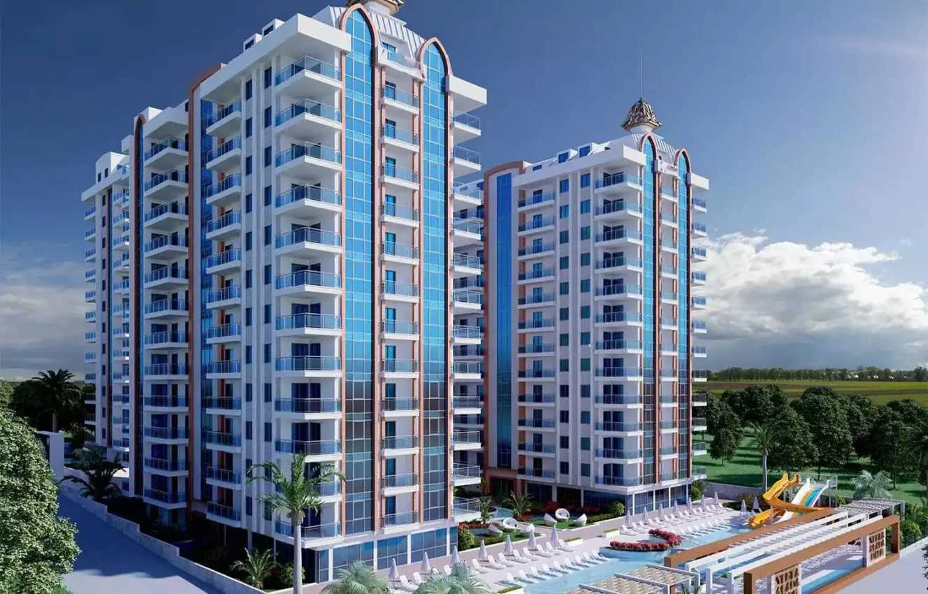 housebind 1+1 Махмутлар / Алания люкс кешеніндегі пәтер