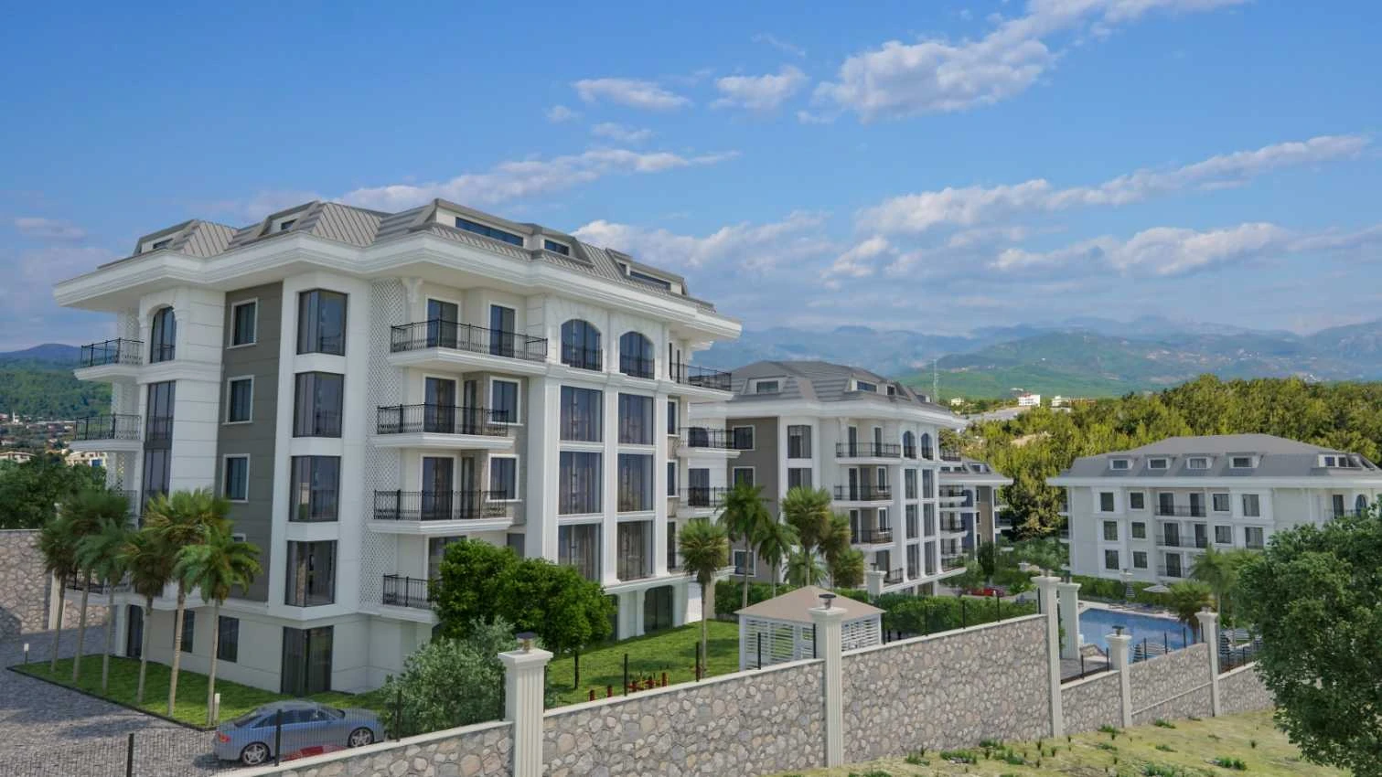 housebind Кең пәтерлері бар керемет кешен Oba\Alanya