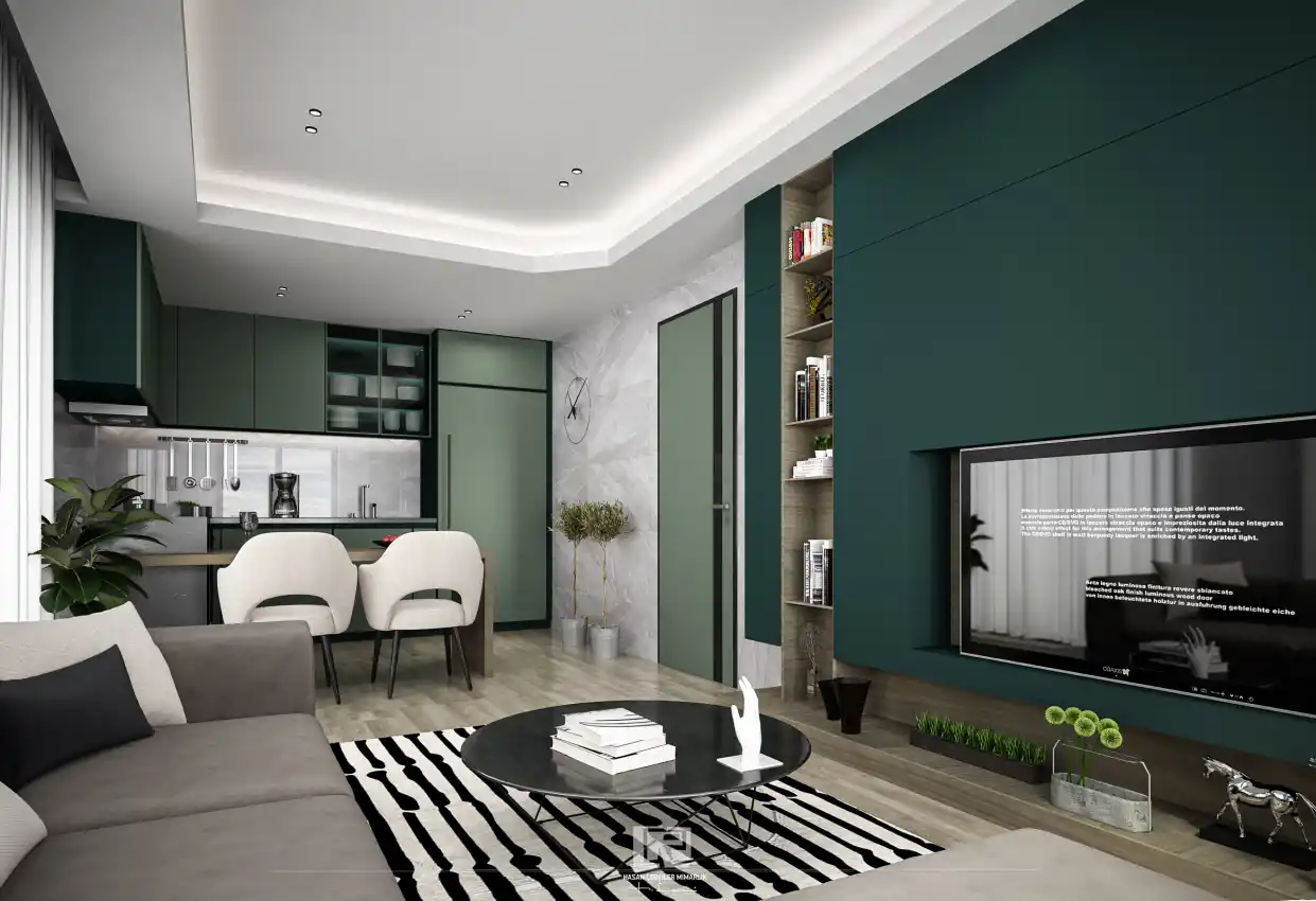 housebind Жаңа жоба Анталия Калейжидің тарихи орталығында орналасқан