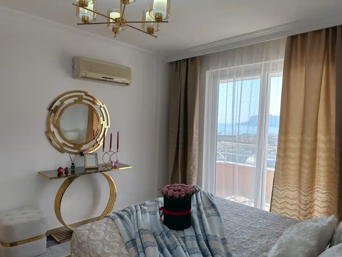 housebind Толығымен жөнделген және жиһаздалған пәтер 2 + 1 Тосмур/ Алания
