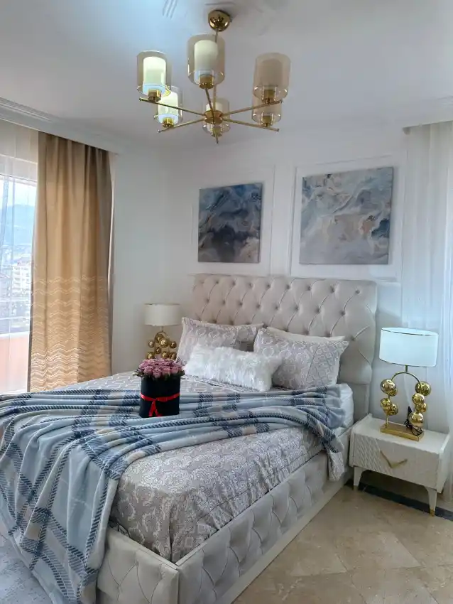housebind Толығымен жөнделген және жиһаздалған пәтер 2 + 1 Тосмур/ Алания