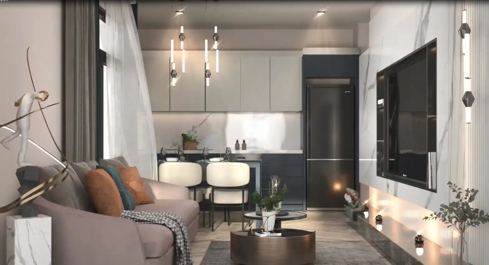 housebind Мерсиндегі / Арпачбахшиш 1+1 кең және жайлы пәтер