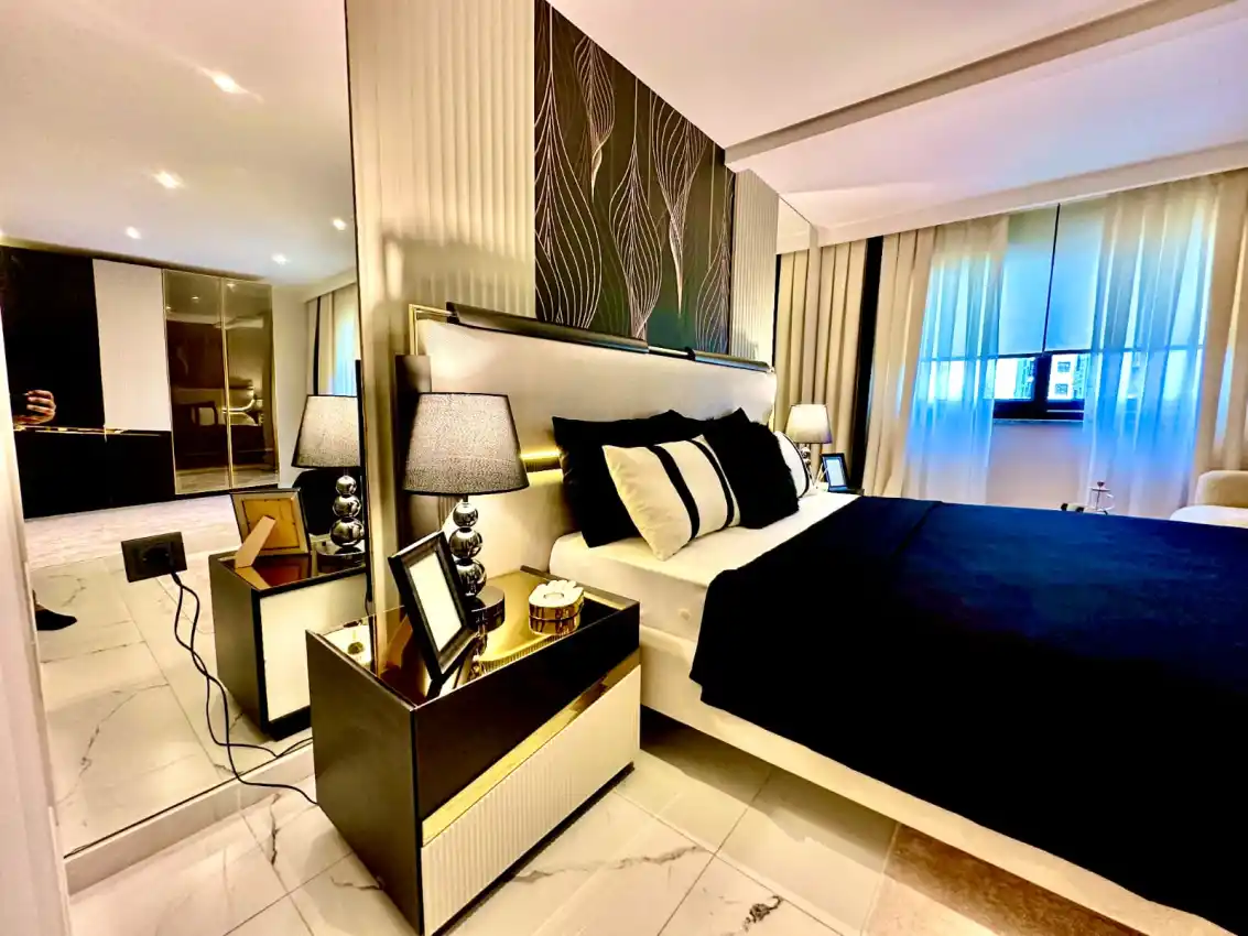 housebind Махмуттардың орталығындағы стильді жаңа дуплекс 2+1