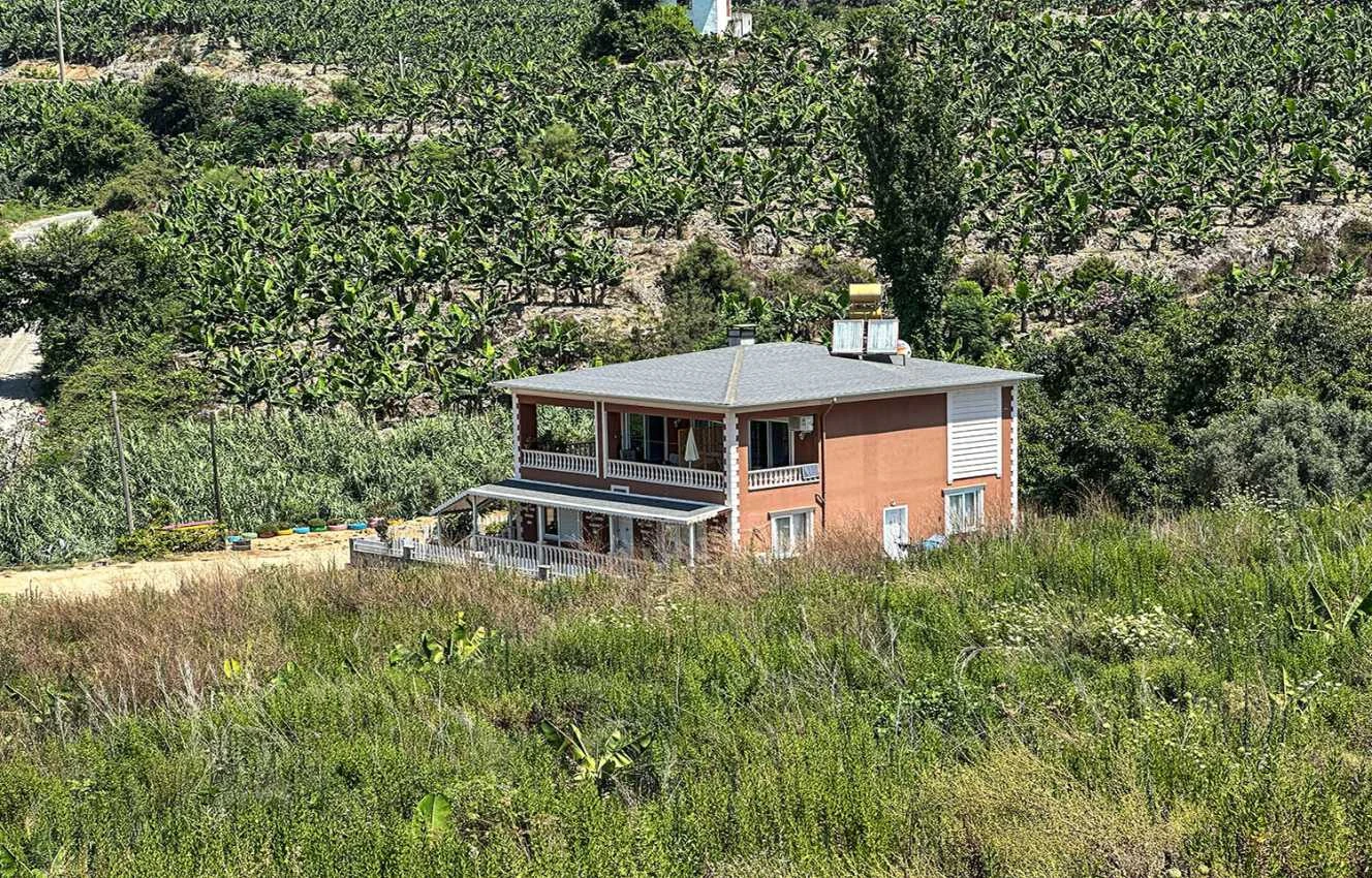 housebind Вилла 6 + 1 теңізде күн батуы Махмуттар / Алания