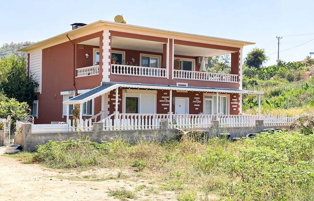 housebind Вилла 6 + 1 теңізде күн батуы Махмуттар / Алания