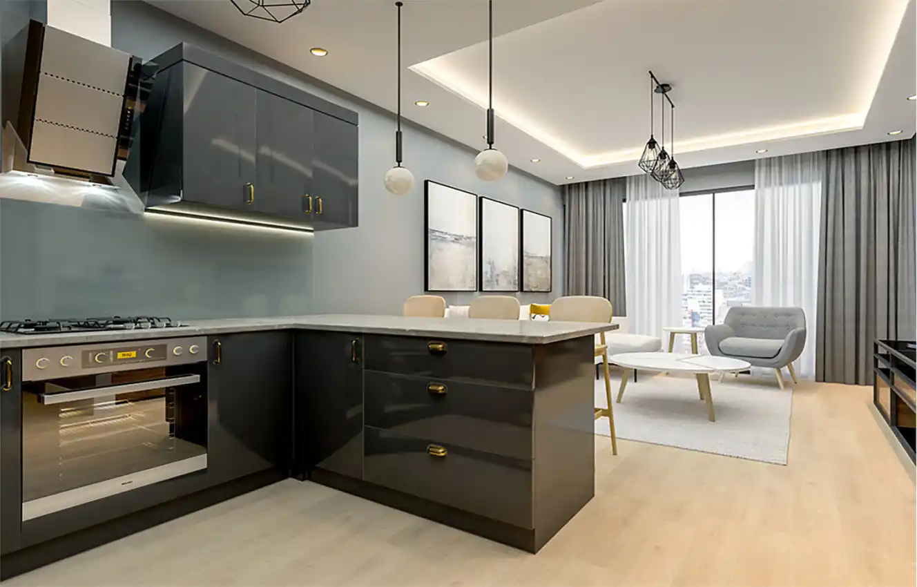 housebind Мерсиндегі жеке жағажайы бар кешен
