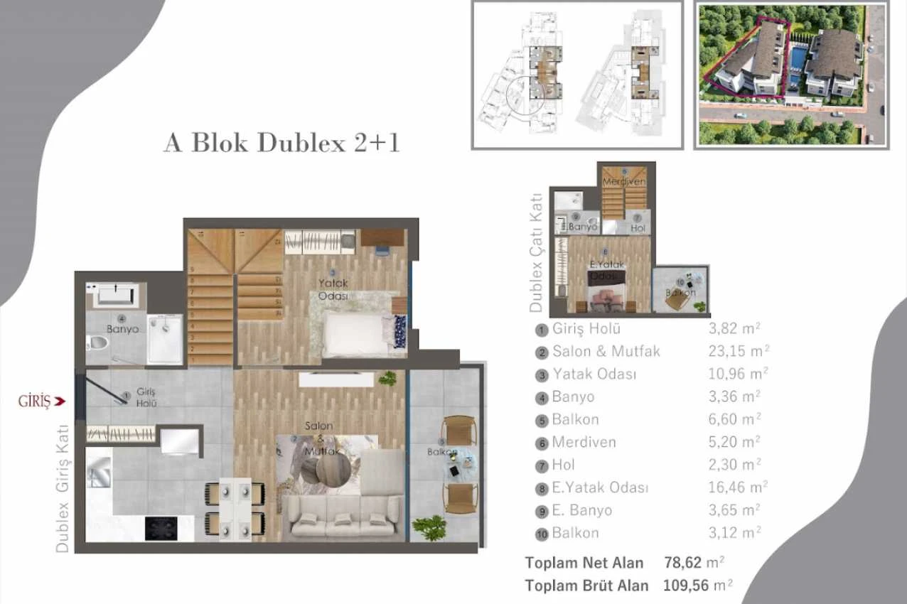 housebind Кең пәтерлер 1+1,2+1,2+1 Дуплекс, 3+1 Дуплекс Анталия / Муратпаса