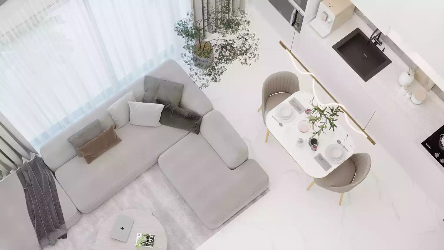 housebind Есентепе / Солтүстік Кипрдегі сәнді инфрақұрылымы бар элиталық жоба