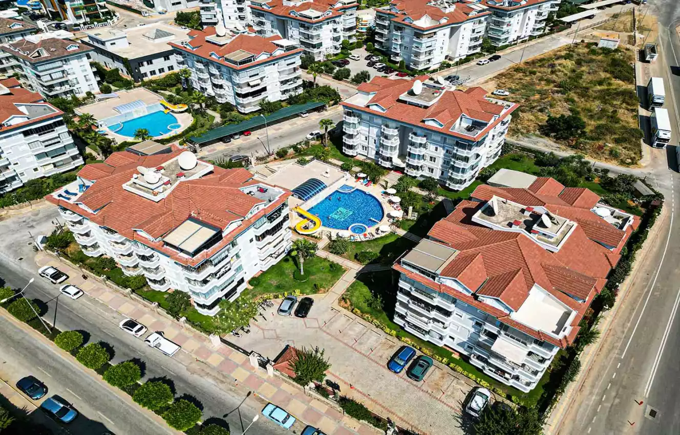 housebind Оба / Алания қаласында 3+1 жиһаздалған дуплексті пәтер