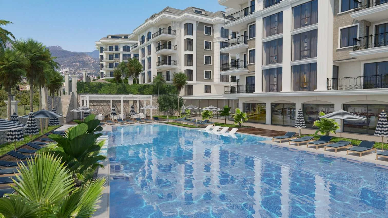 housebind Кең пәтерлері бар керемет кешен Oba\Alanya