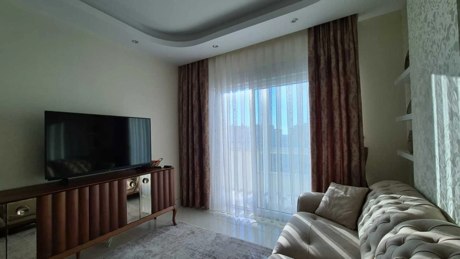 housebind Kargicak / Alanya'da birinci sınıf bir komplekste 1 + 1 geniş bir daireyi dikkatinize sunuyoruz.