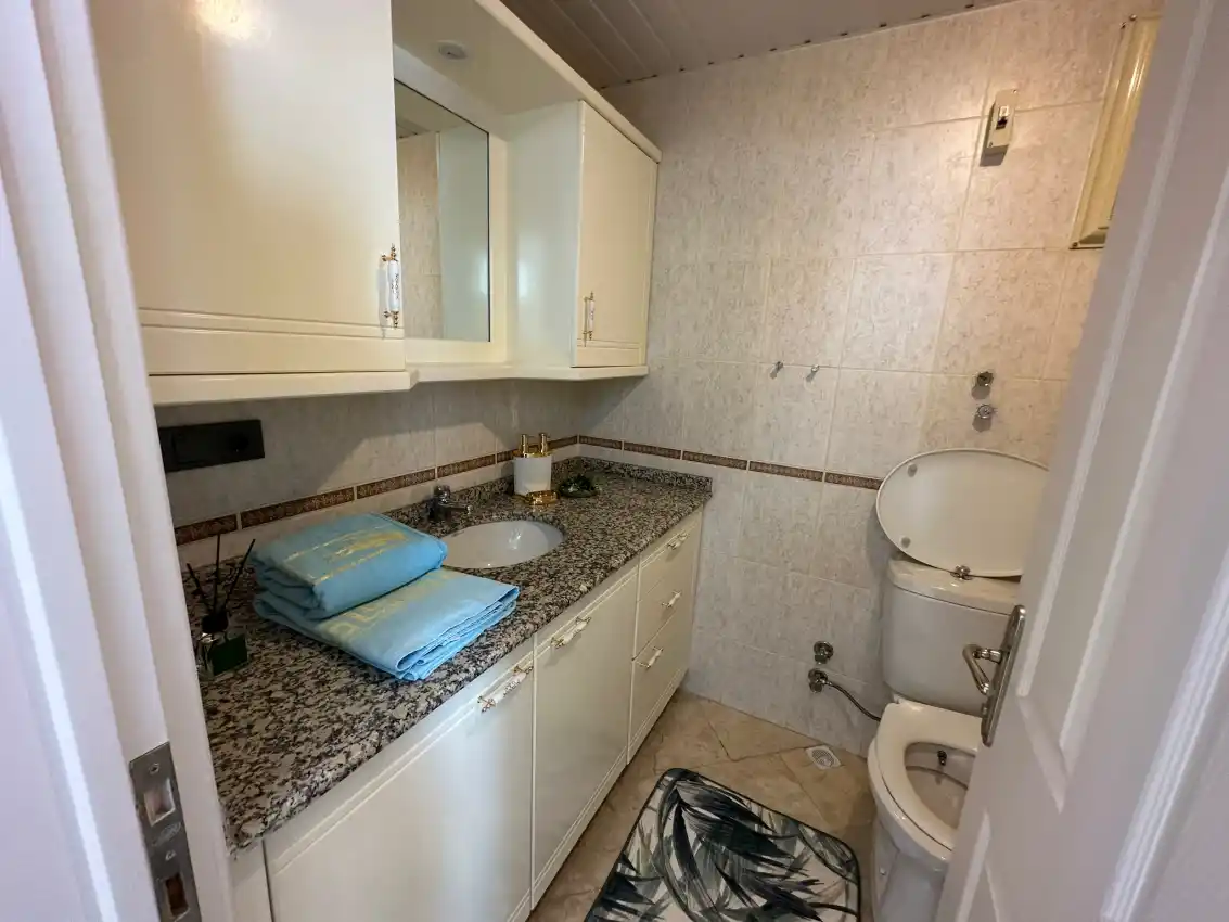 housebind Толығымен жөнделген және жиһаздалған пәтер 2 + 1 Тосмур/ Алания