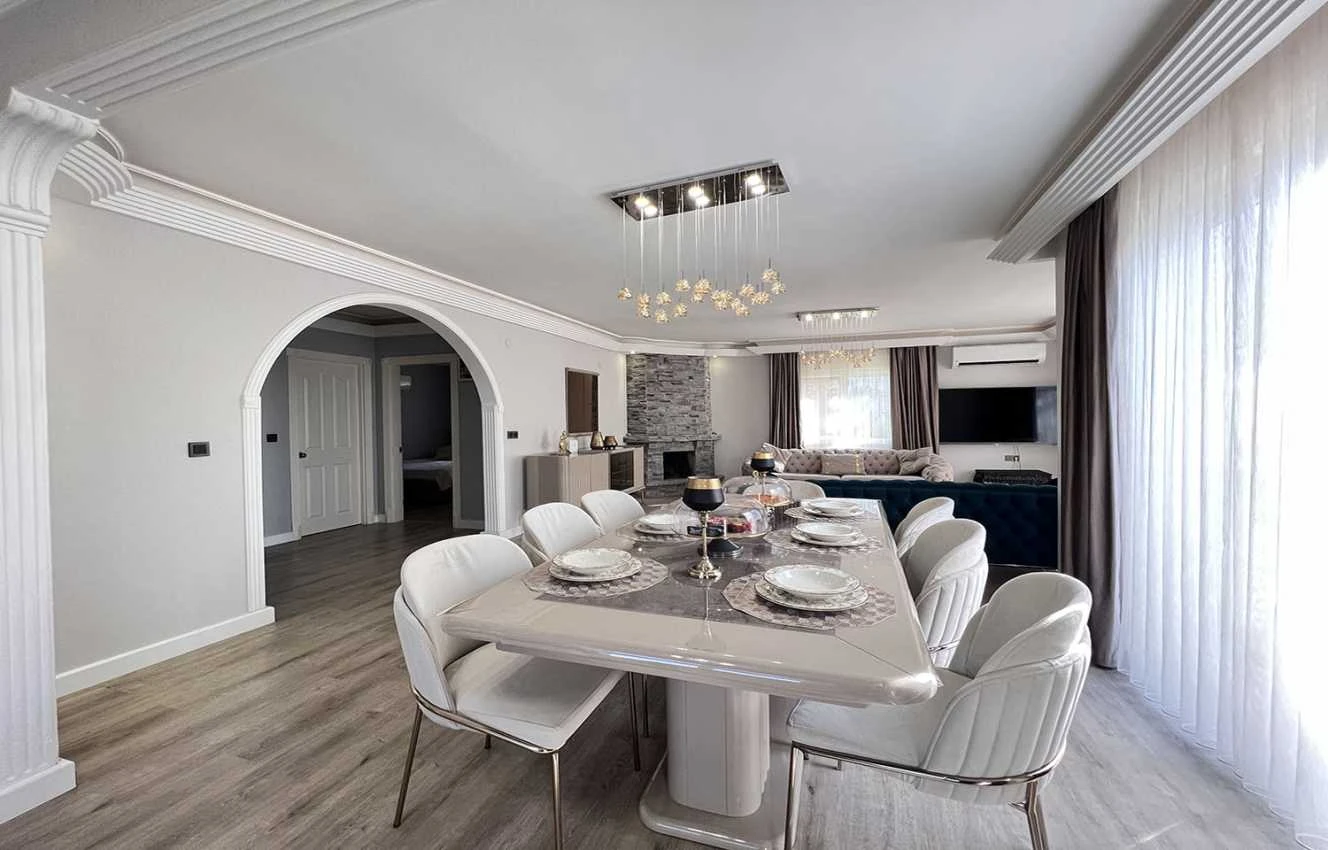 housebind Сатылады үлкен жиһаздалған вилла 4 + 1 Kargicak / Алания