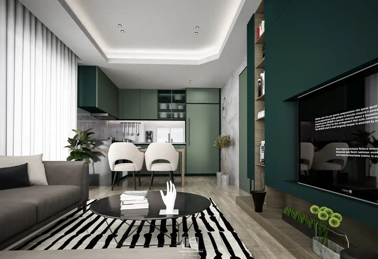 housebind Жаңа жоба Анталия Калейжидің тарихи орталығында орналасқан